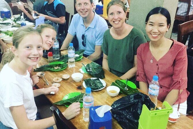 All Inclusive Hue Walking Food Tour with Local Gifts - Stop 2: Beo cake—steamed rice flour cakes with savory filling