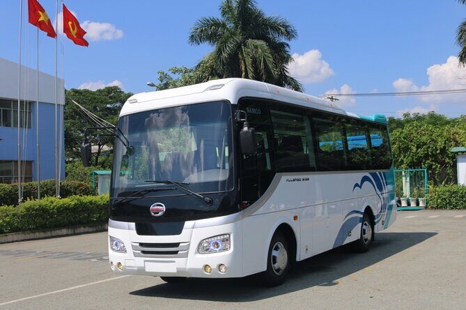 Bus Transfer from Hue to Hoi An with Sightseeing - Lap An Lagoon: mirror-like water and fast mountain views