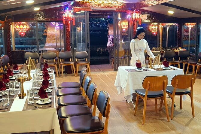 Dinner Cruise & Music Folk Song on the Perfume River in Hue - The Dragon Boat Dinner: Private Table, Night Views, Easy Pace