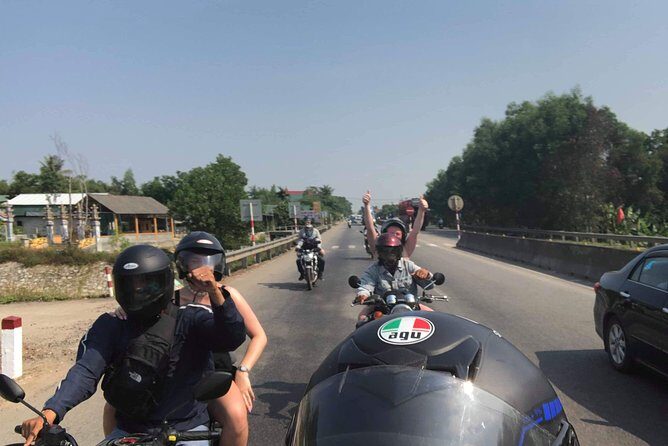 Easy Rider From Hue Da Nang Hoi An Via Hai Van Pass With Mister T - Thanh Toan Bridge, An Bang Cemetery, and Tam Giang Lagoon stops