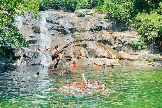 Group Jeep Tour: From Hue To Hoi An / Da Nang Via Hai Van Pass - Lang Co Beach: white sand, blue water, and a simple reset