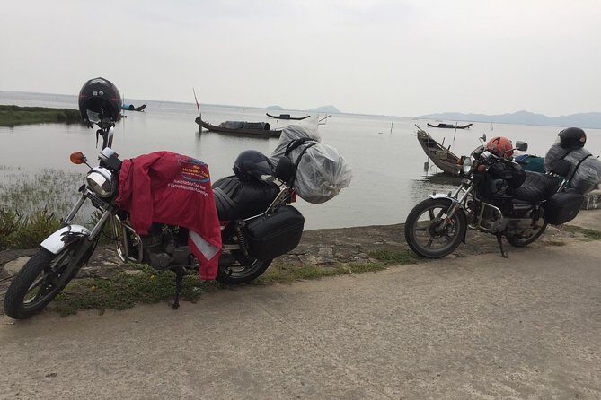 HAI VAN PASS MOTORBIKE TOUR - Top Gear Experience - Getting set up for a Hoi An to Hai Van Pass motorbike day