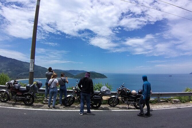 HAI VAN PASS MOTORBIKE TOUR - Top Gear Experience - Da Nang passing through and the drop-off at central Hoi An