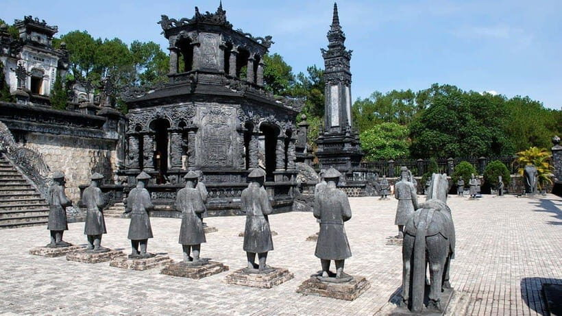 Hue City Highlights Tour: Pagoda, Citadel & Royal Tombs - Two royal tombs in one day: Khai Dinh then Minh Mang