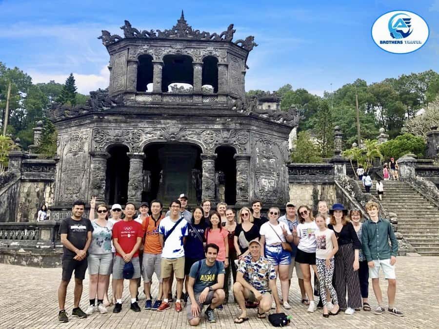 Hue City Tour Full Day - Group Tour - Khai Dinh Tomb on Chau Chu Mountain: East meets West in one smaller site