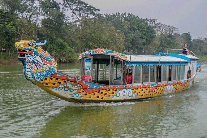 Hue: Custom Tour with Dragon Boat, Private Car & Motorbike - Gia Long and the long-walk test (motorbike option only)
