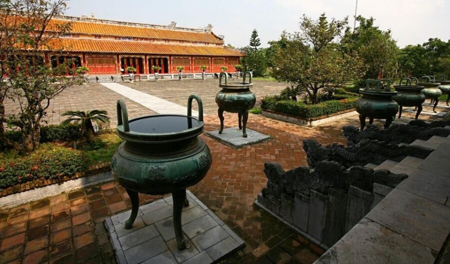 Hue Customizable Tour with Imperial Citadel & Forbidden City - Nine Dynastic Urns and the Mieu Temple: symbolic math you can actually follow
