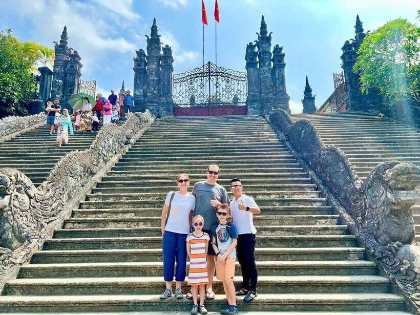 Hue Customized Sightseeing – Private Day Tour & Chauffeur - Khai Dinh Tomb (UNESCO): the last statement of the Nguyen dynasty