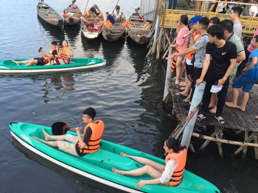 Hue: Half-Day Yellow Tam Giang Lagoon Sunset Tour - Chuon Lagoon seafood dinner at about 4:30 PM