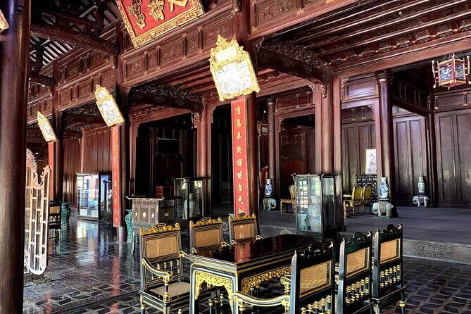 Hue: Imperial City Walk, Motorbike Tour & Private Car Options - Marble Mountains: When the Plan Adds a Second World