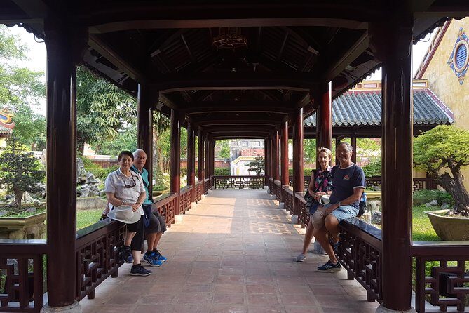 Hue Luxury Group Tour- Hue Daily Small Group Tour - Thien Mu Pagoda: the 1601 landmark that anchors Hue