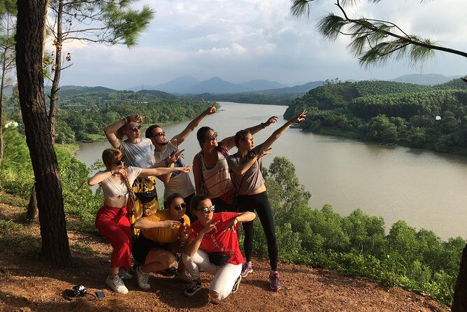 Hue Morning Countryside Motorbike Tour - Incense Stick Crafting, Bunker Hill Photos, and Perfume River Panoramas