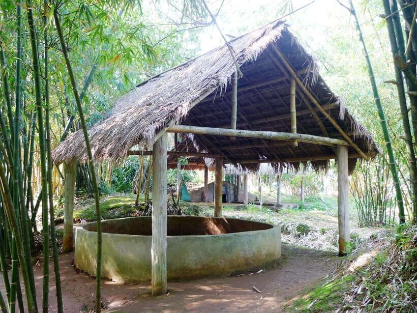 Hue : Private Day Trip to DMZ : Vinh Moc tunnel & Khe Sanh - DMZ corridor sites: Long Hung Church and Quang Tri Citadel