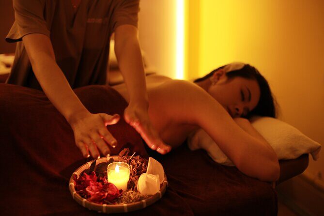 Hue Royal Relaxation Body Massage for 110 mins - Cam On Spa Royal Herb Touches: Foot Soak and Eye Pillow Comfort