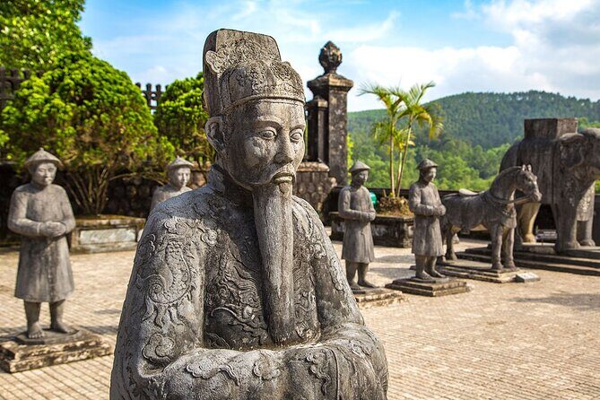 Hue: Royal Tombs Tour - Visit 3 Best Tombs & Pagoda - Khai Dinh Tomb on Chau Chu Mountain: A Different Tone in Royal Design