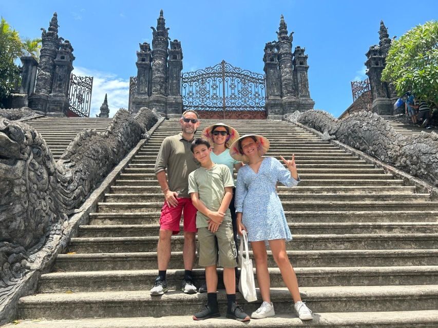 Hue Sightseeings Royal Tombs , Citadel with Private Driver - Stop 4: Khai Dinh Tomb and its East–West blend