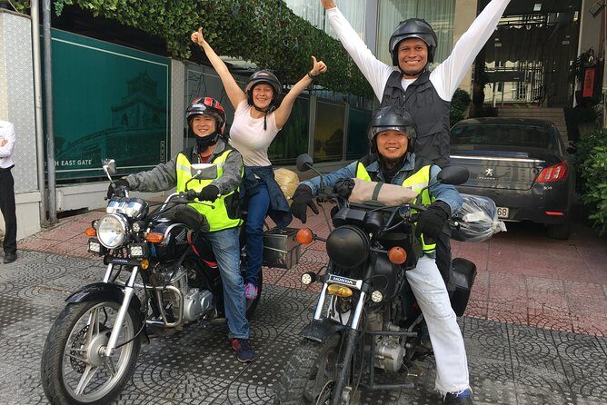 Hue to Hoi An Motorbike Tour - Small-group motorbike setup: helmets, insurance, and pickup that actually help