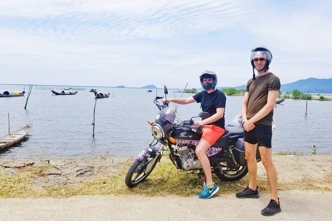 Hue to Hoi An via Haivan Pass and waterfall - Lang Co Beach: a classic coast stop before Hai Van Pass