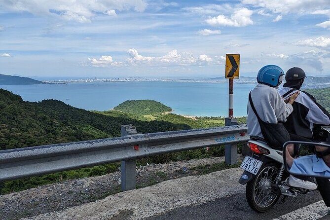 Motorcycle Private Tour with Driver Hue-Da Nang-Hoi An or V.V. - Da Nang stop: Dragon Bridge when the timing lines up