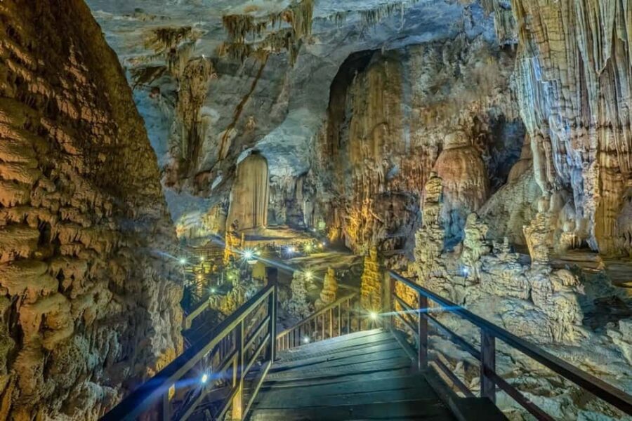 Phong Nha National Park: Paradise Cave Half-Day Tour - Entering the Underground Palace: Wooden paths, LED light, and real scale