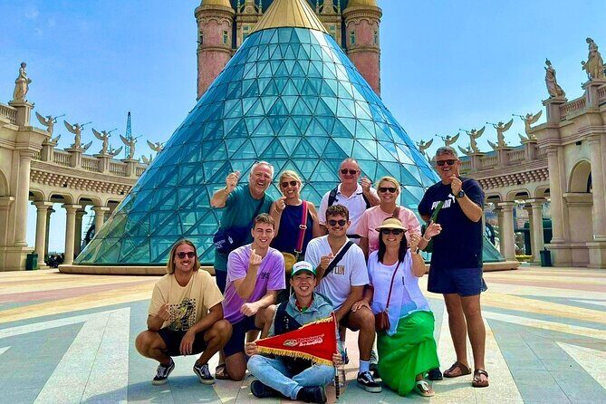 Shore Excursion from Chan May port to Ba Na Hills -Golden Bridge - Fantasy Park after lunch: indoor fun that keeps families happy
