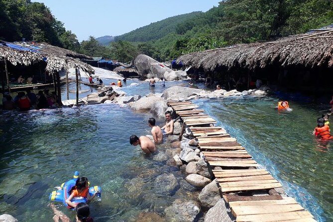 Transfer Hue to Dn/Hoi An via Hai Van & Springs (or Vice Versa) - Marble Mountains: caves, tunnels, and Buddhist sanctuaries